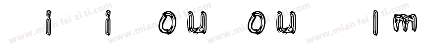 RiXiDouDou Elmer字体转换